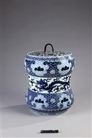 藏品(青花如意龍紋水指)的圖片